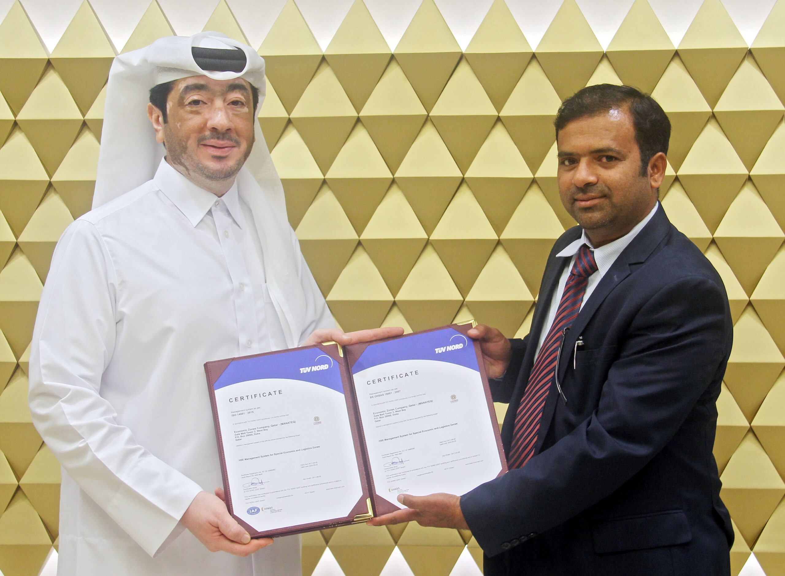 مناطق تواصل تجاوز معايير الجودة العالمية مع حصولها على شهادة آيزو جديدة في مجال الصحة والسلامة والبيئة